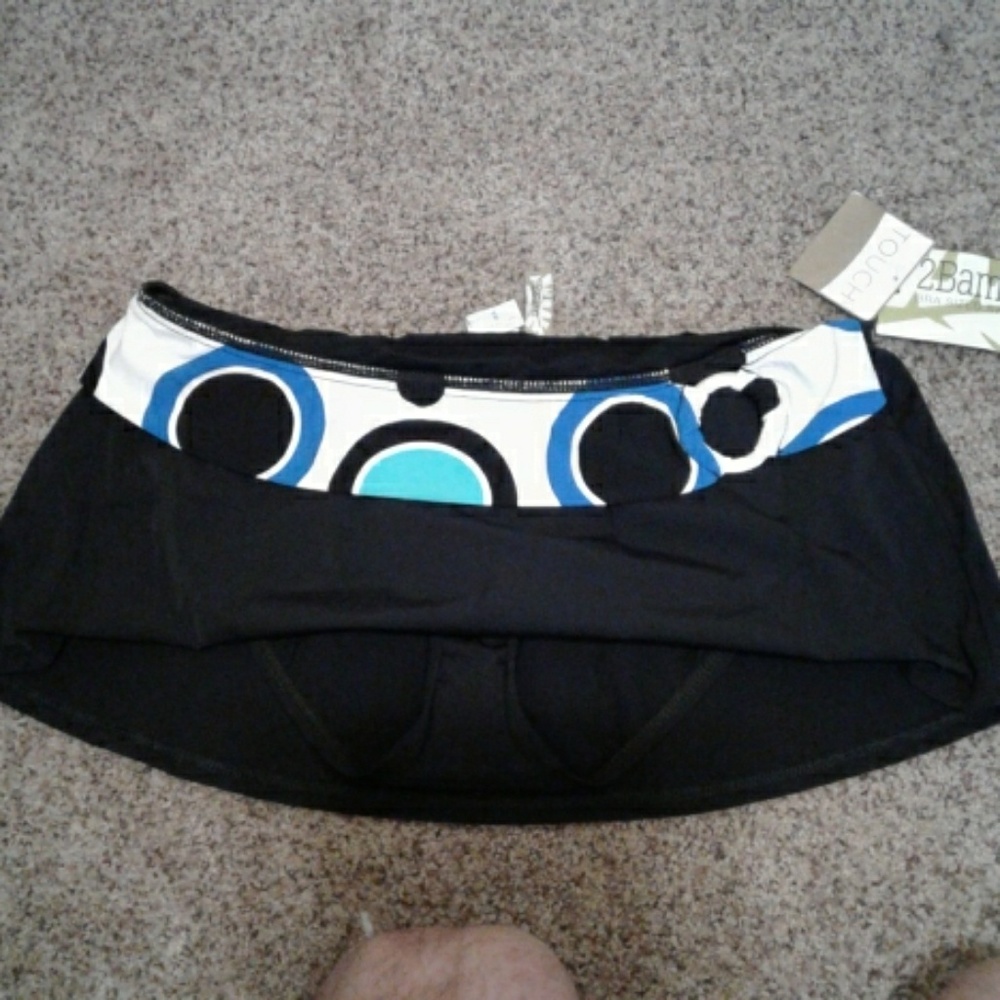 Skirt bikini bottoms